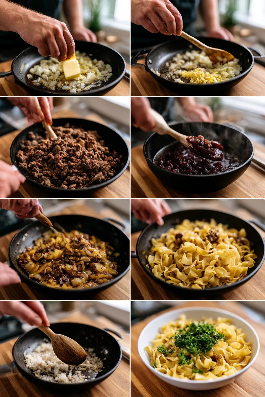 30-Minute Beef and Noodles Recipe