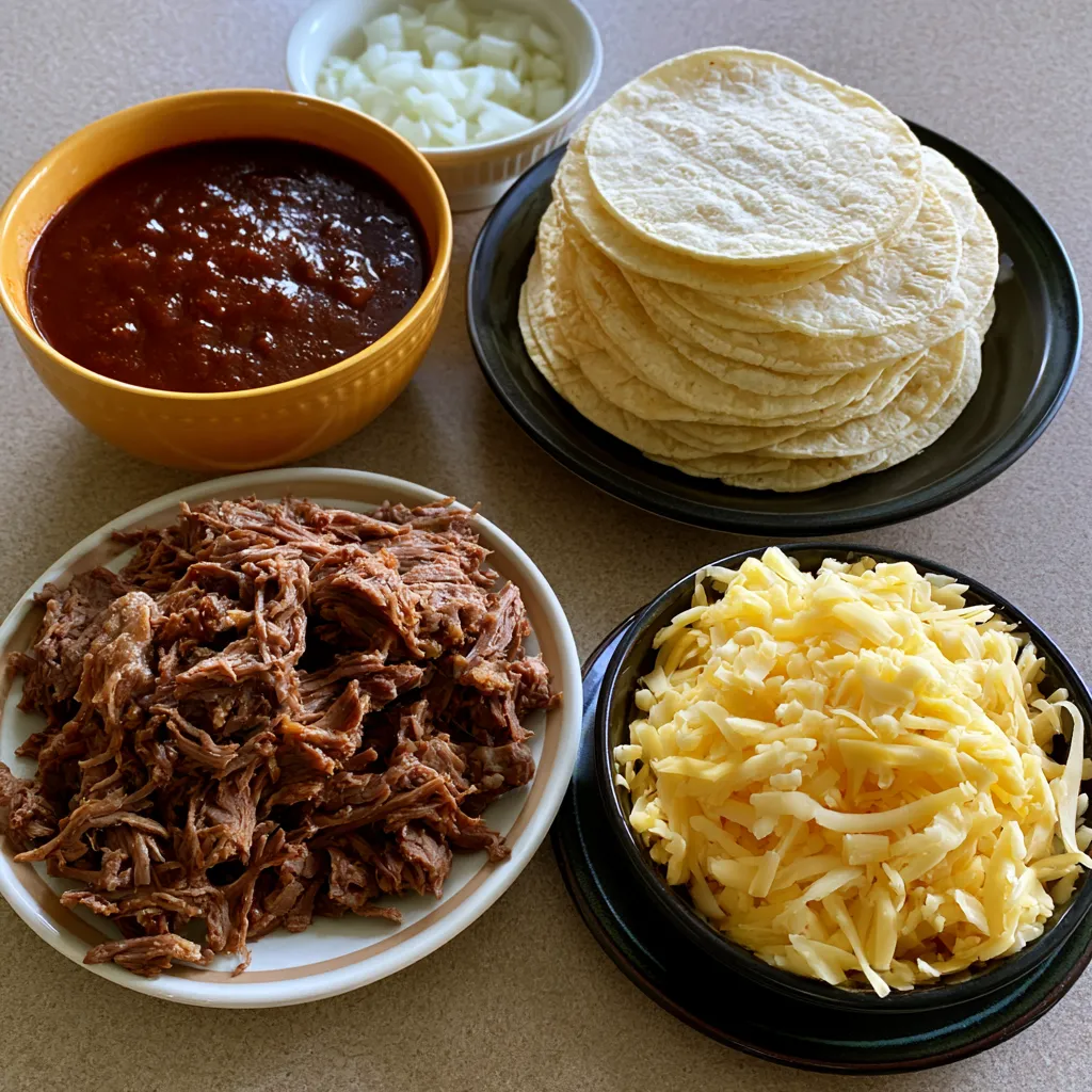 5 Ingredient Beef Enchiladas