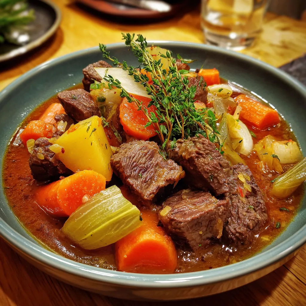 Autumn Harvest Beef Stew