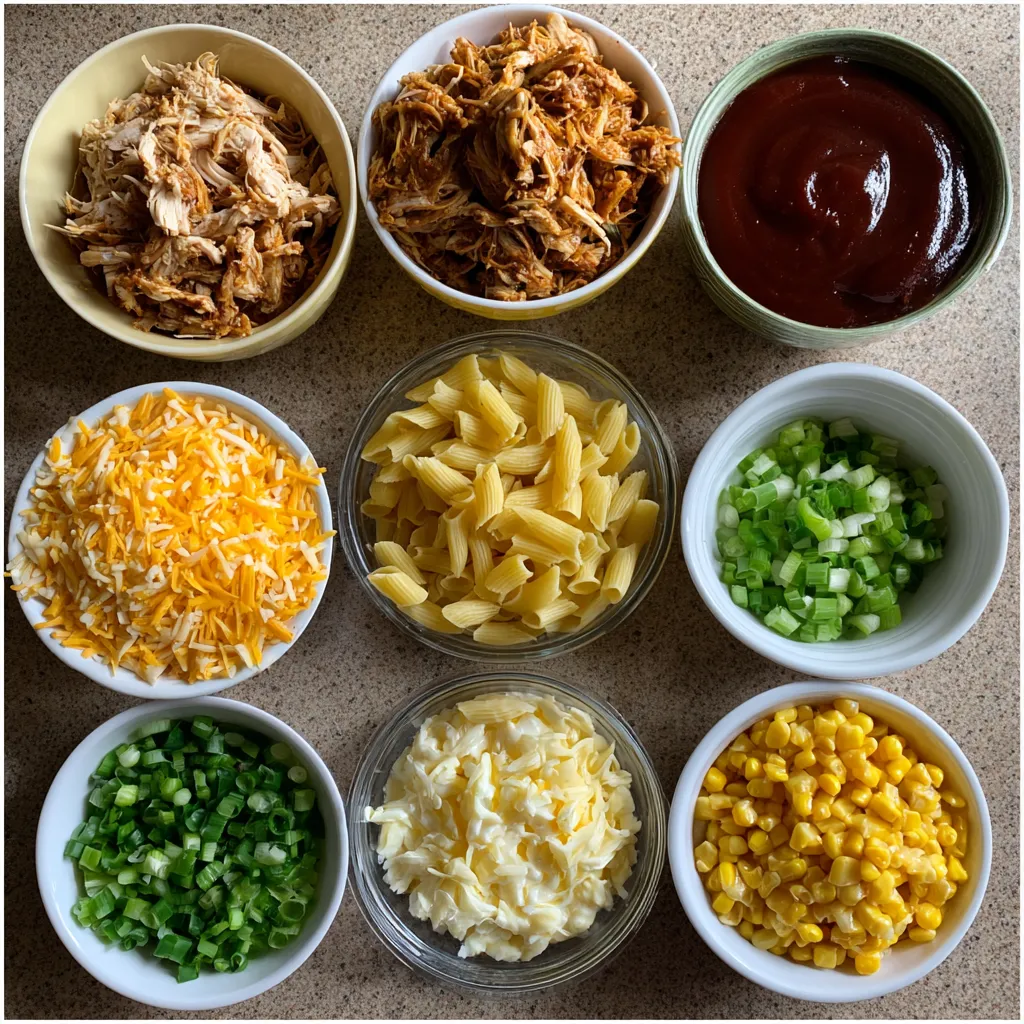 BBQ Ranch Chicken Casserole