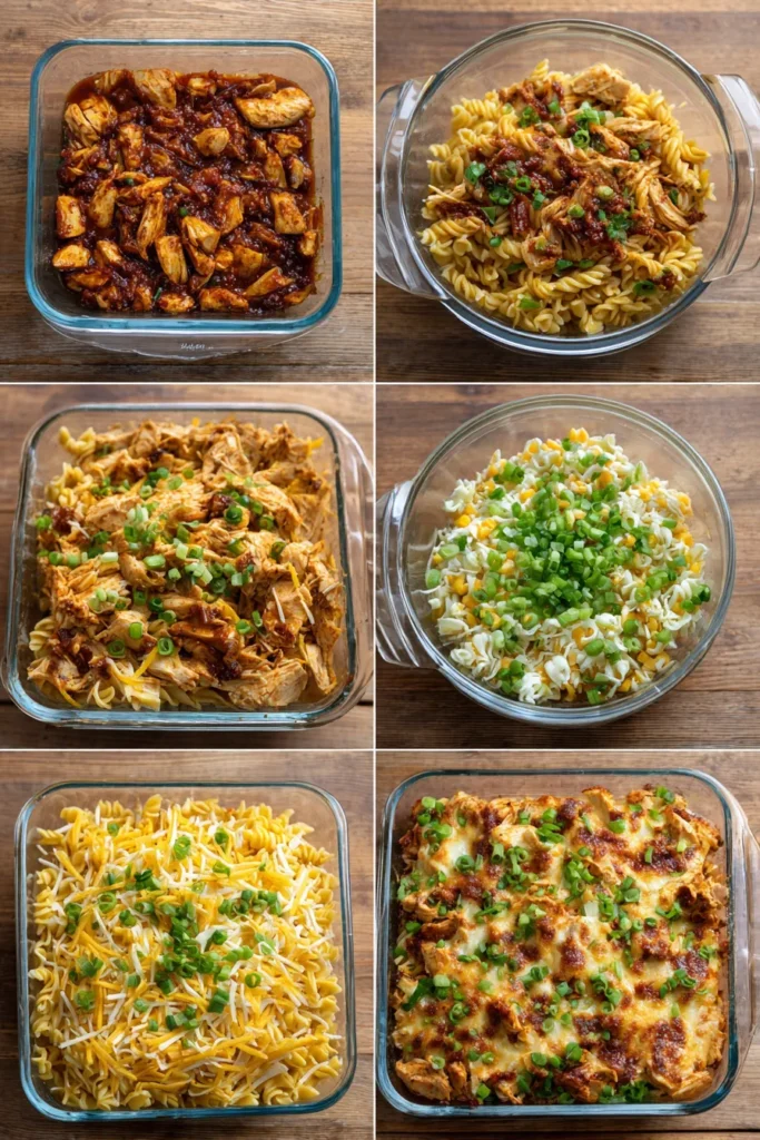 BBQ Ranch Chicken Casserole
