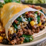 Beef & Bean Burritos