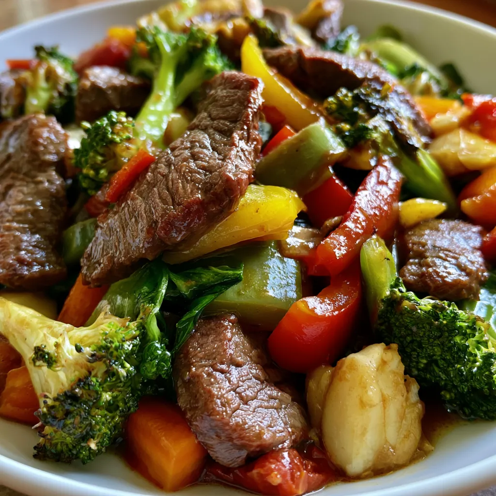 Beef Stir Fry with Vegetables
