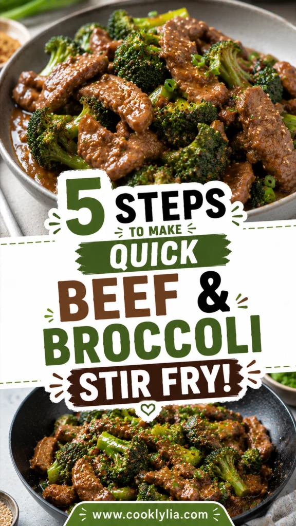 Beef and Broccoli Stir Fry