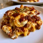 Beefy Tortellini Bake