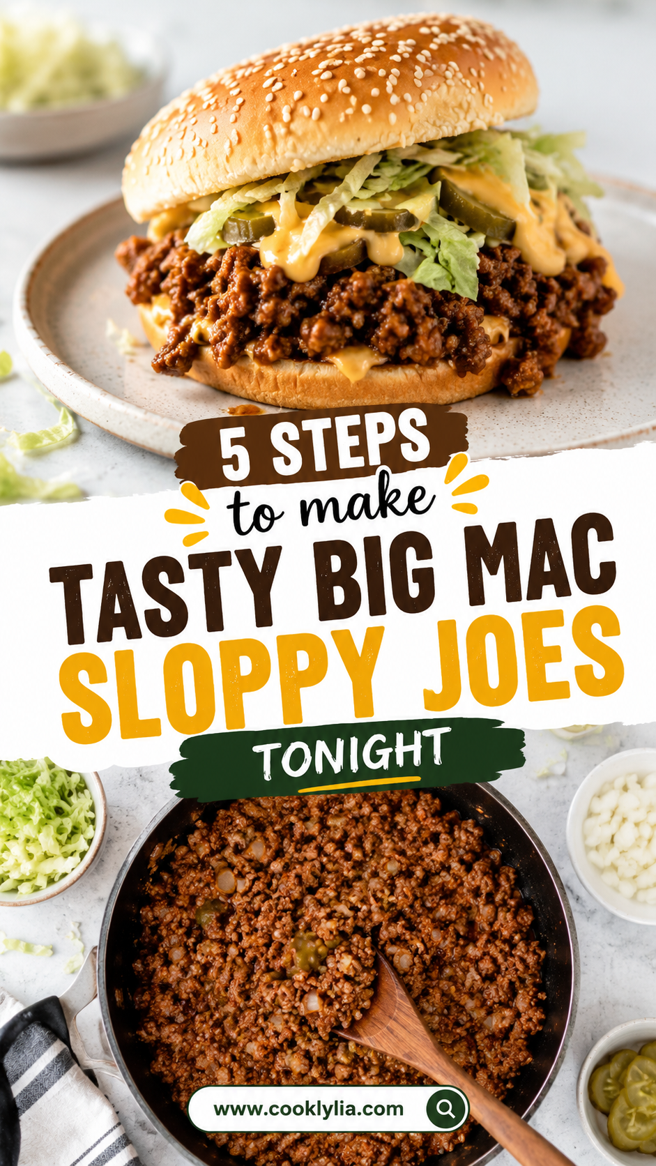 Big Mac Sloppy Joes