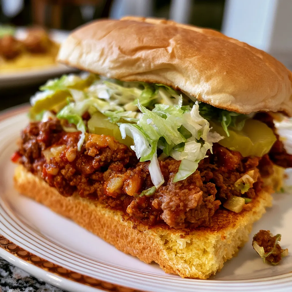 Big Mac Sloppy Joes