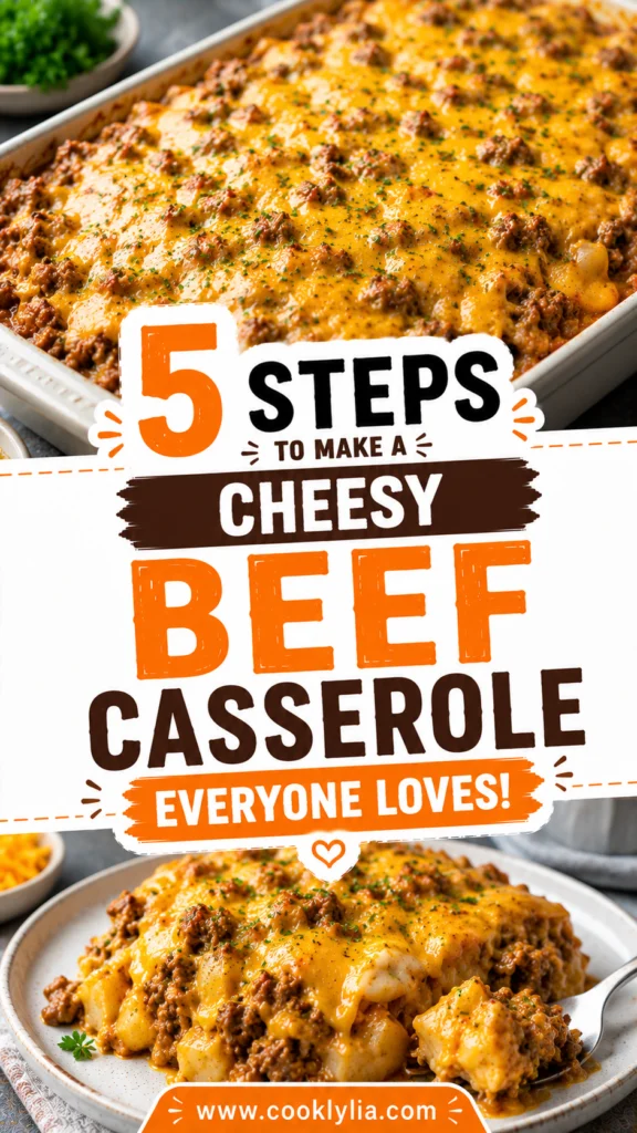 Cheddar Sloppy Joe Casserole