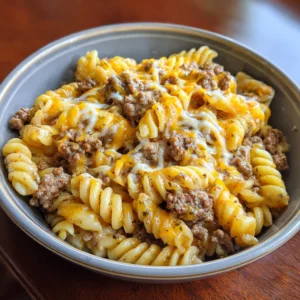 Cheeseburger Pasta Recipe