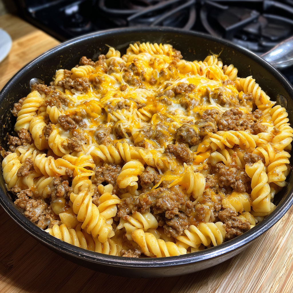 Cheeseburger Pasta Recipe