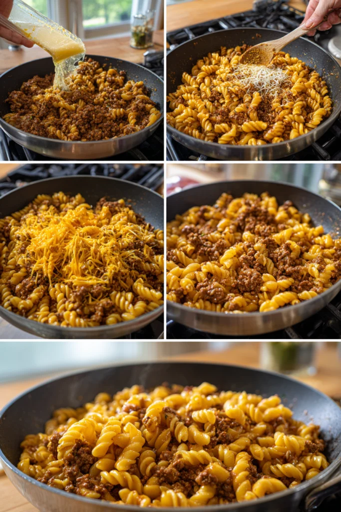 Cheeseburger Pasta Recipe