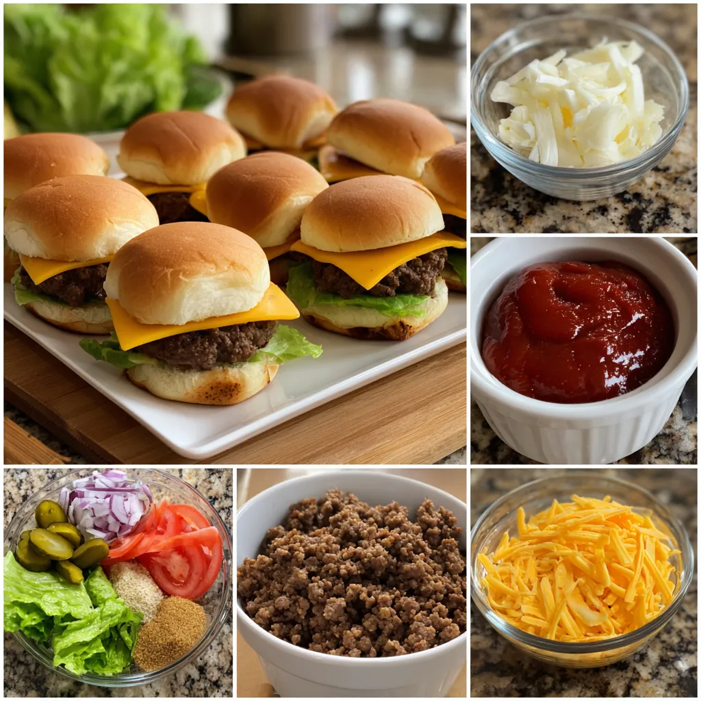 Cheeseburger Sliders