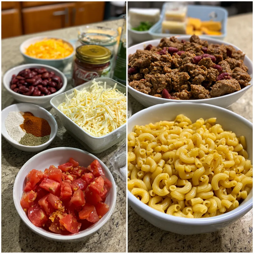 Cheesy Chili Mac