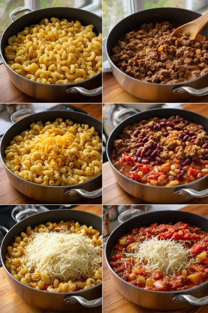 Cheesy Chili Mac