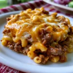 Cheesy Hamburger Helper