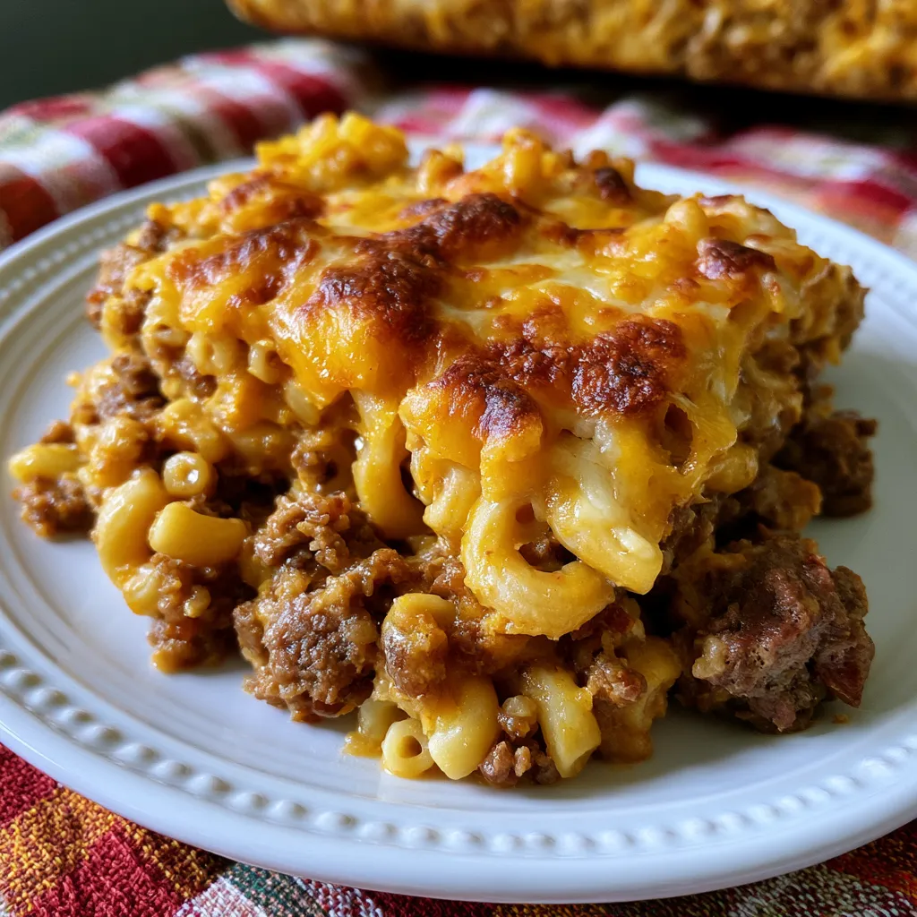 Cheesy Hamburger Helper