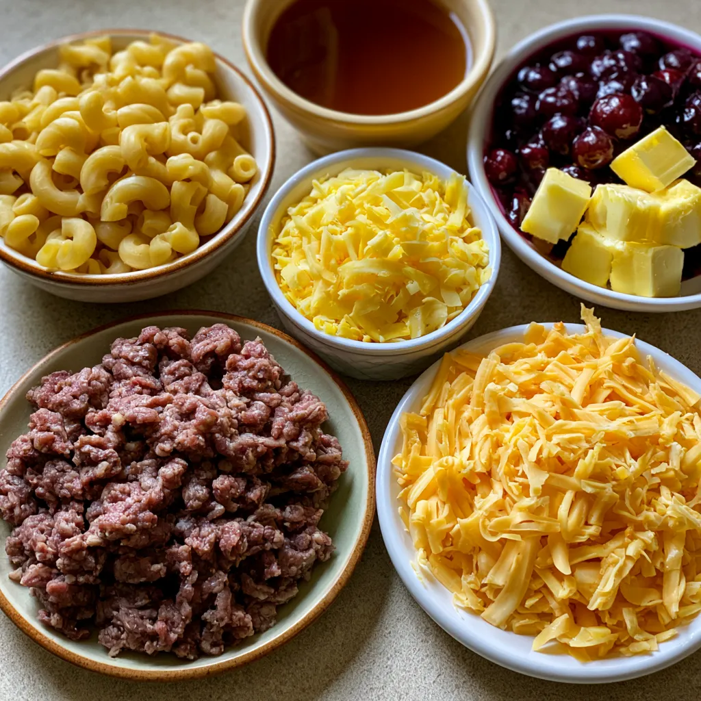 Cheesy Hamburger Helper
