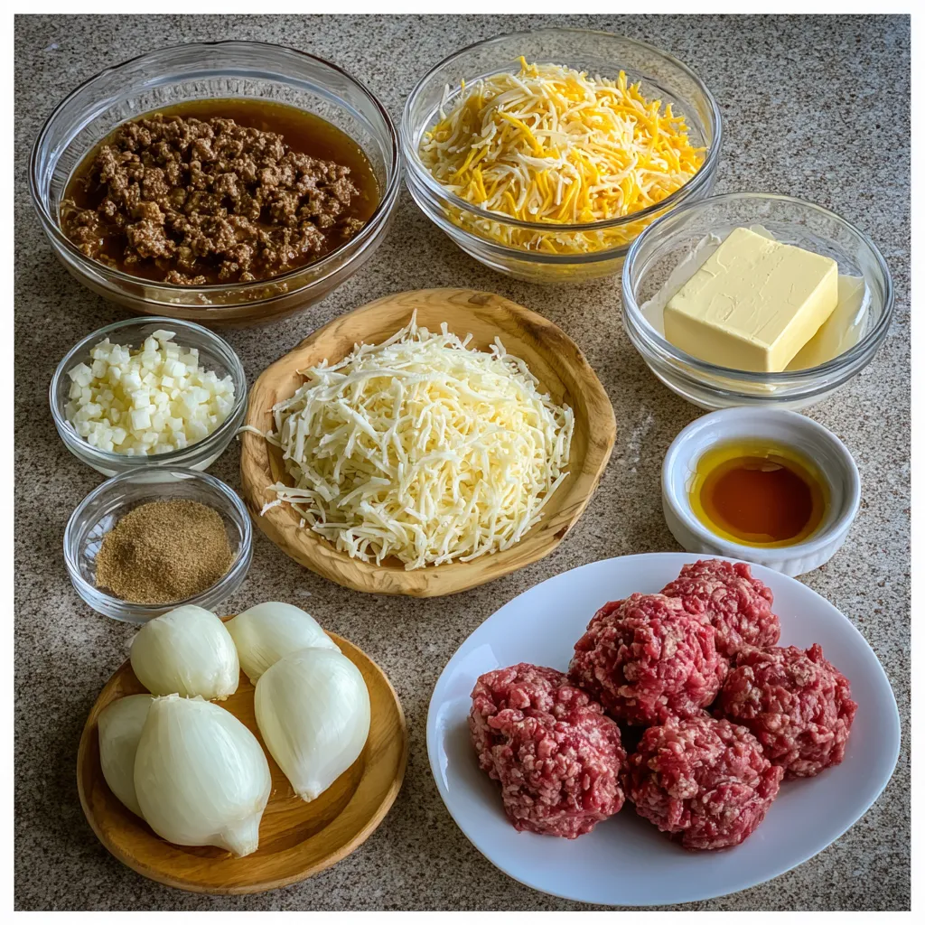 Cheesy One Pan Beef & Potato Skillet