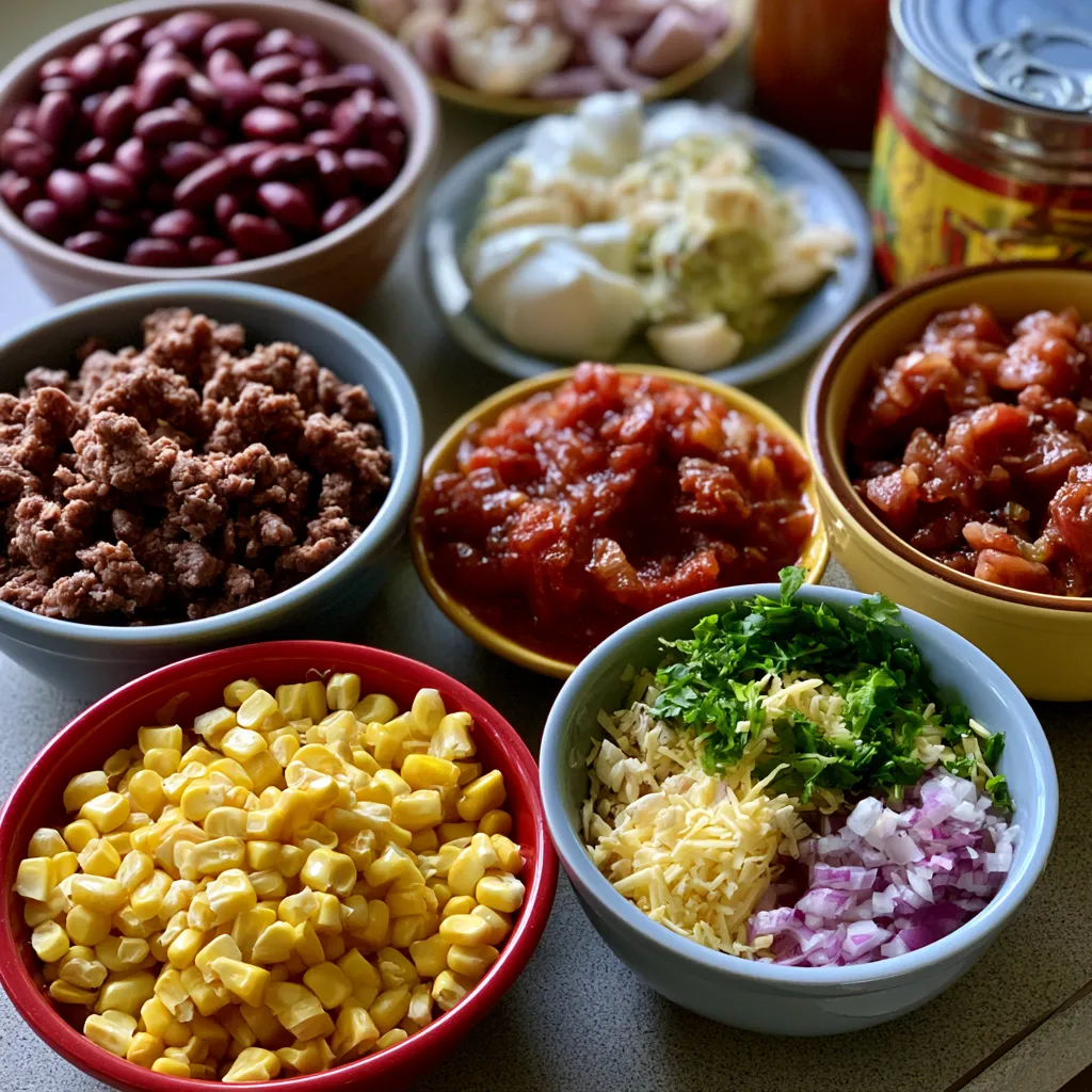 Creamy Beef Taco Soup