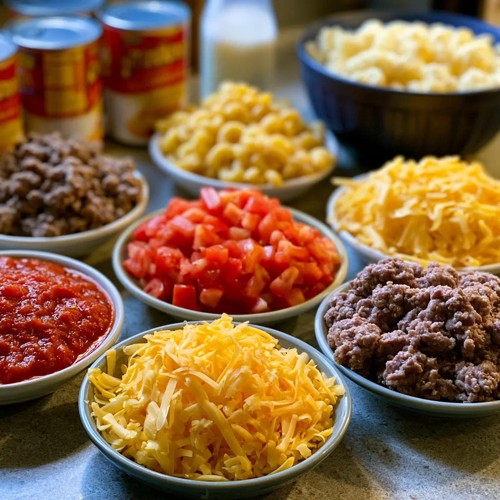 Creamy Cheeseburger Pasta Casserole