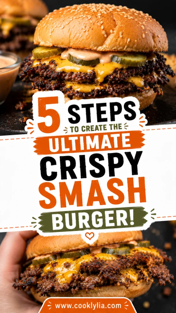 Crispy Smash Burger Recipe