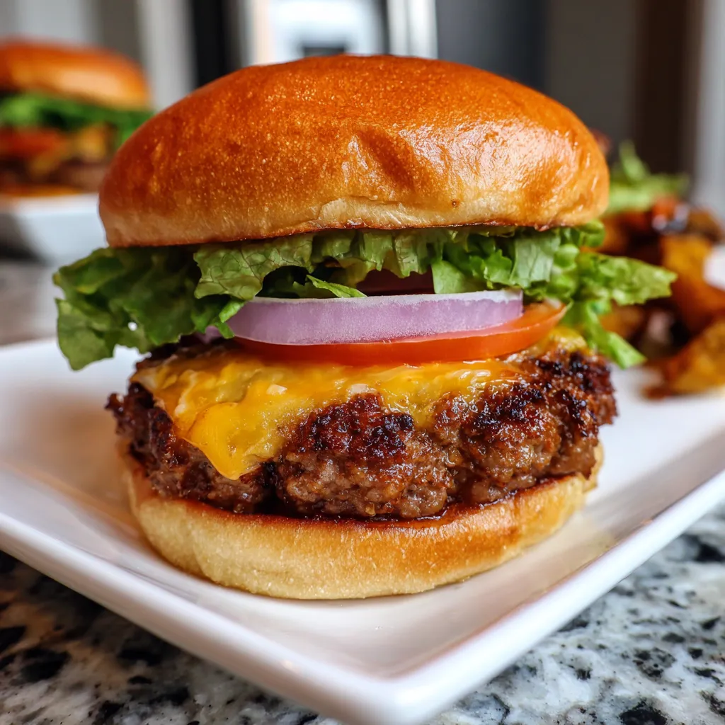 Crispy Smash Burger Recipe