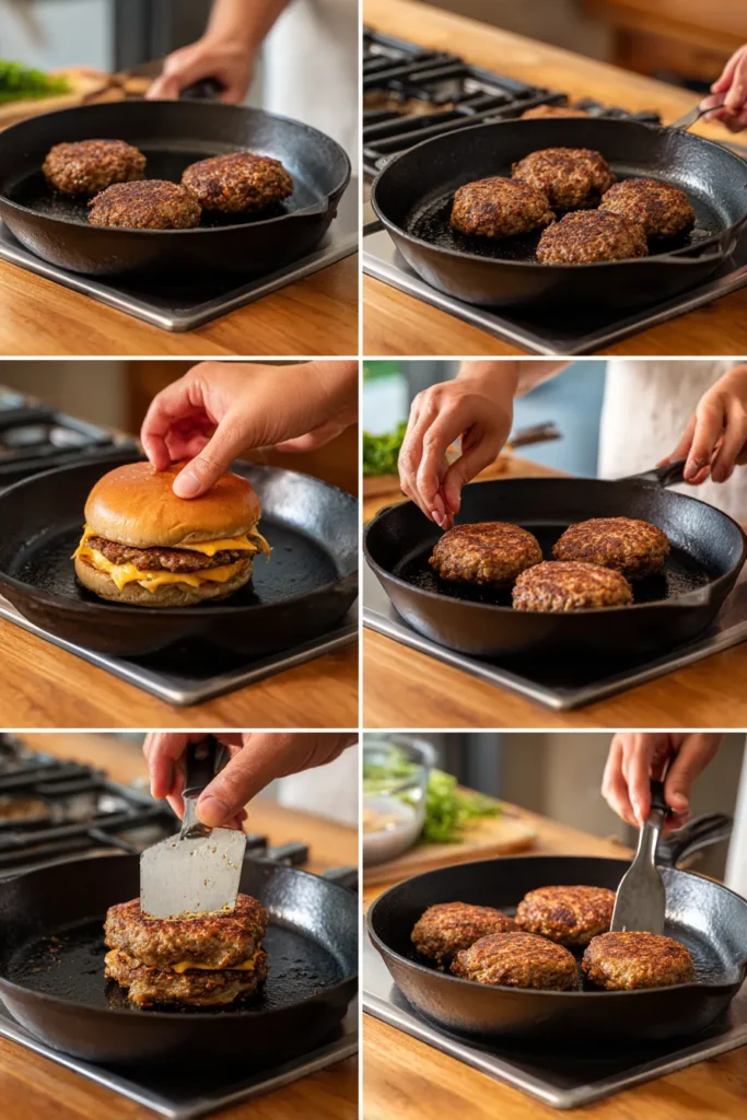 Crispy Smash Burger Recipe