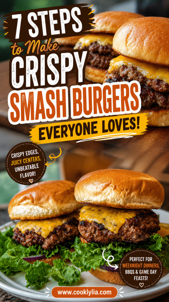 Crispy Smash Burgers