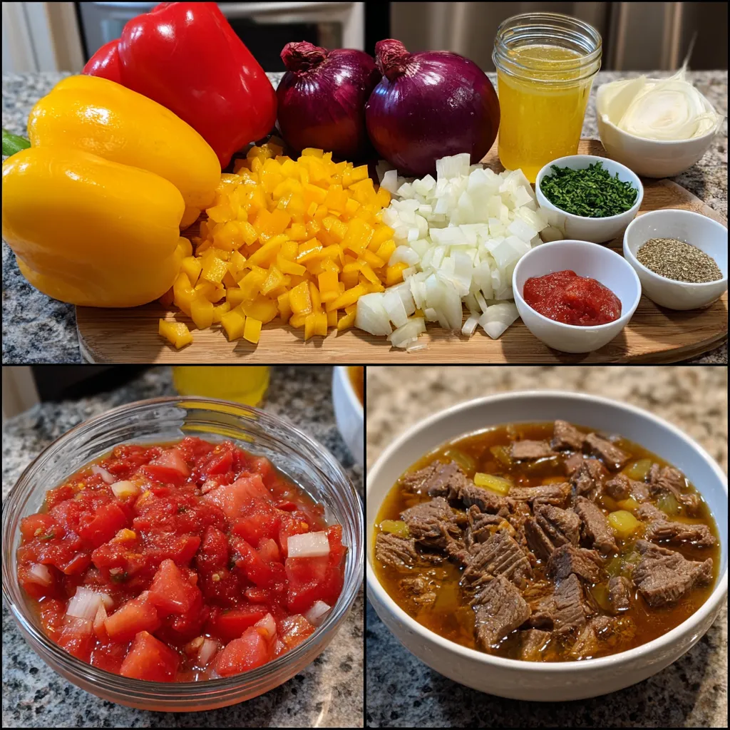 Crock Pot Stuffed Pepper Soup