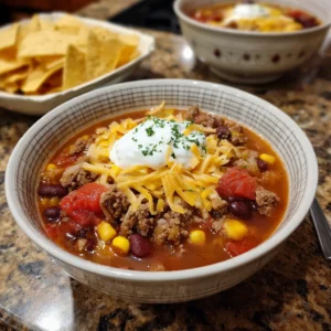 Delicious Taco Soup Recipe