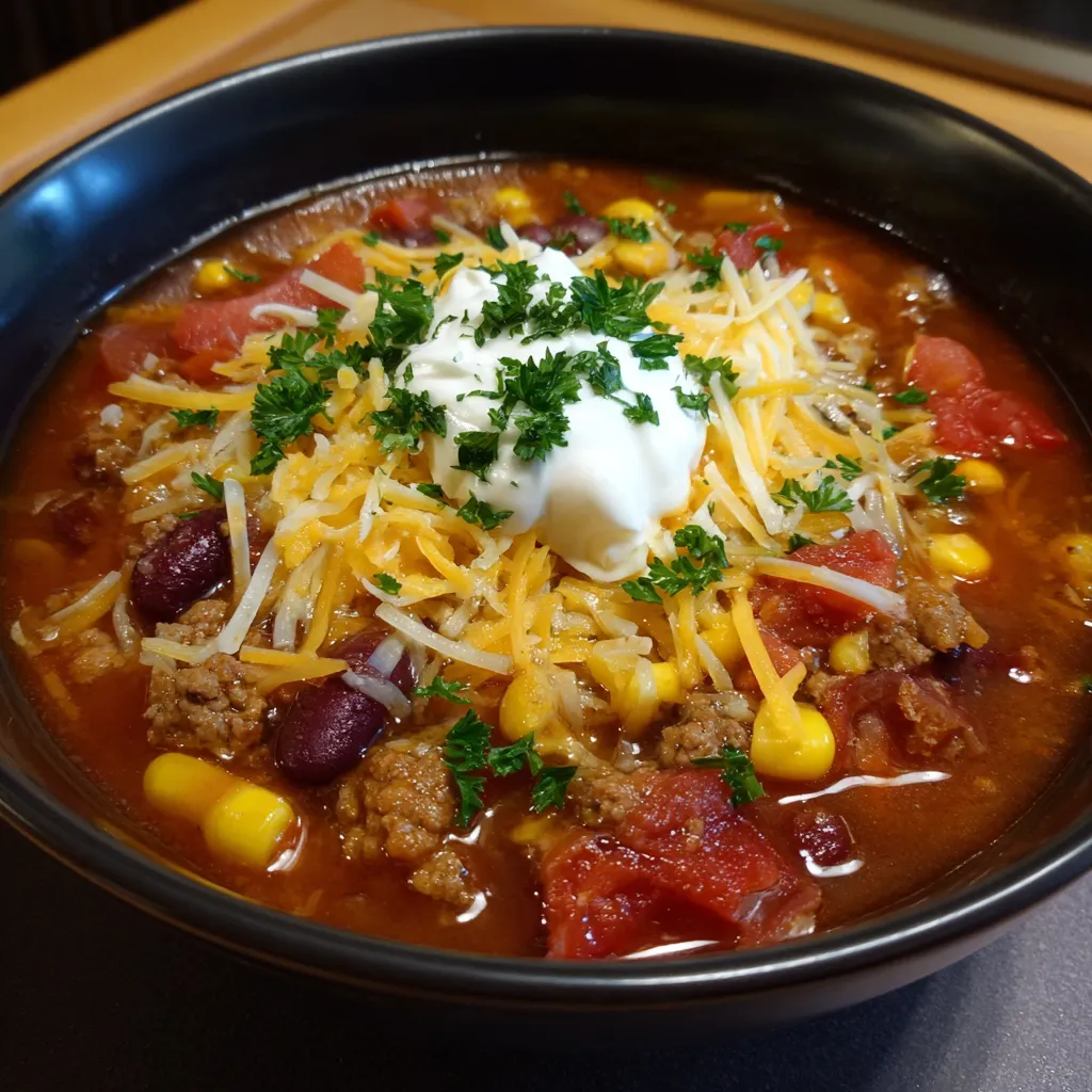 Delicious Taco Soup Recipe