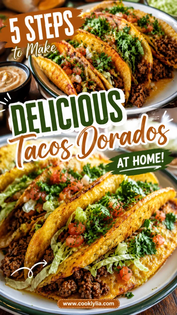 Delicious Tacos Dorados at Home