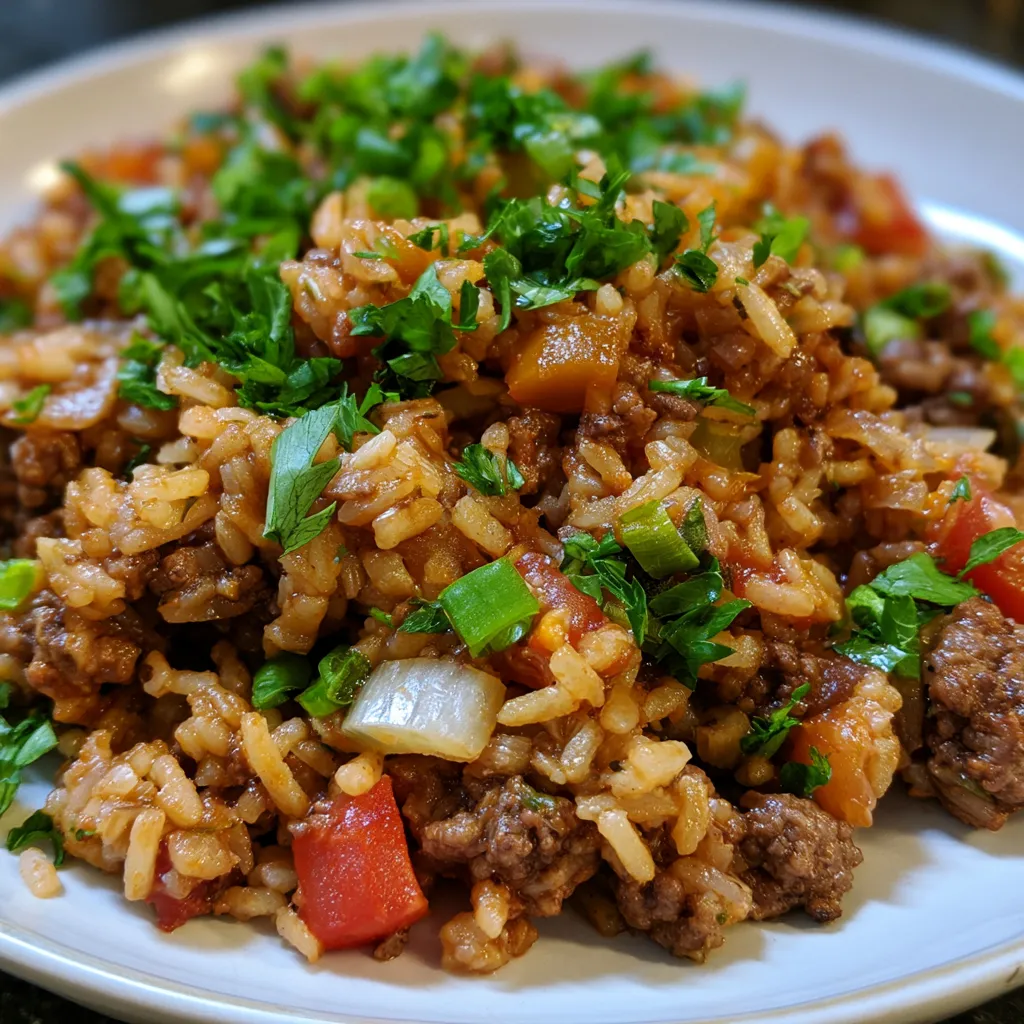 Easy Ground Beef Skillet Meal