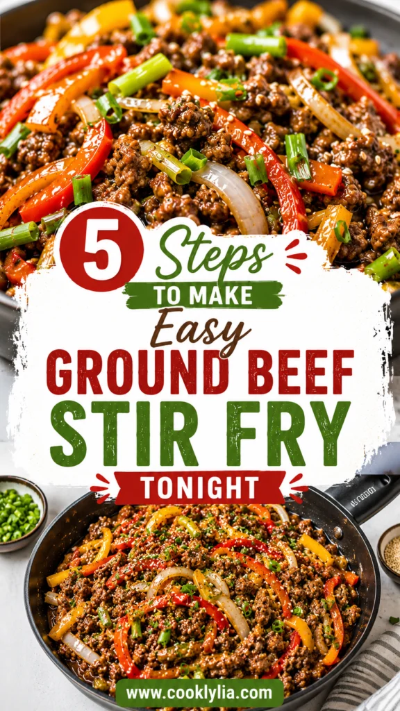 Easy Ground Beef Stir Fry