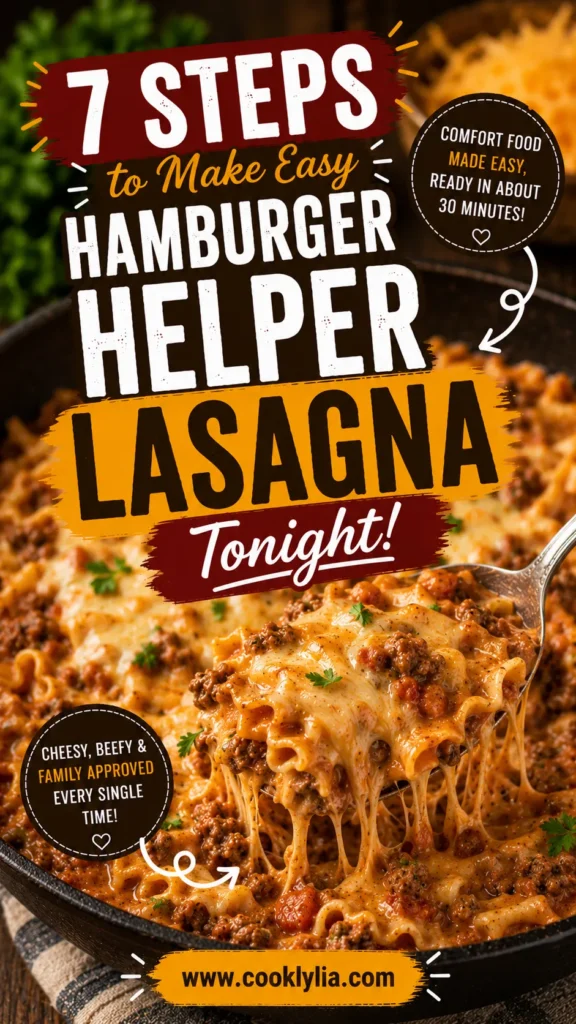 Easy Hamburger Helper Lasagna