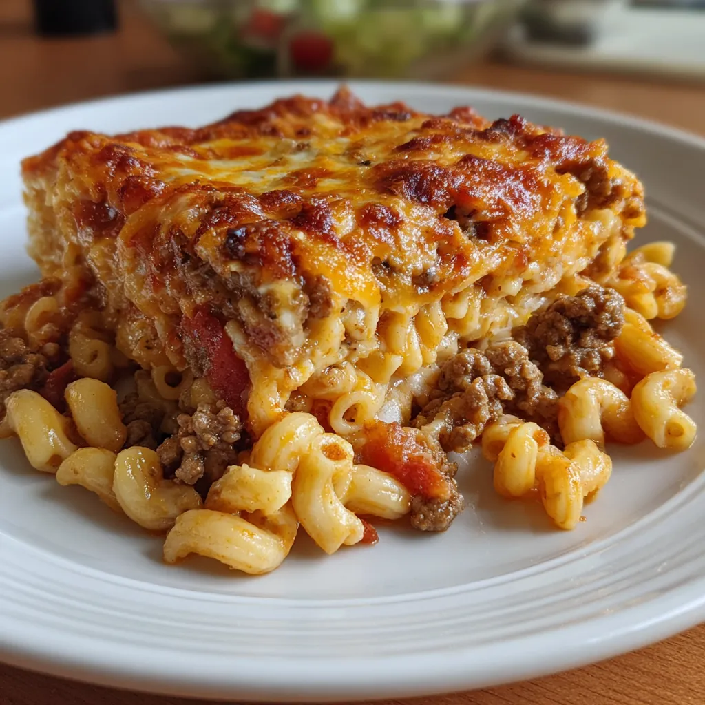 Easy Hamburger Helper Lasagna