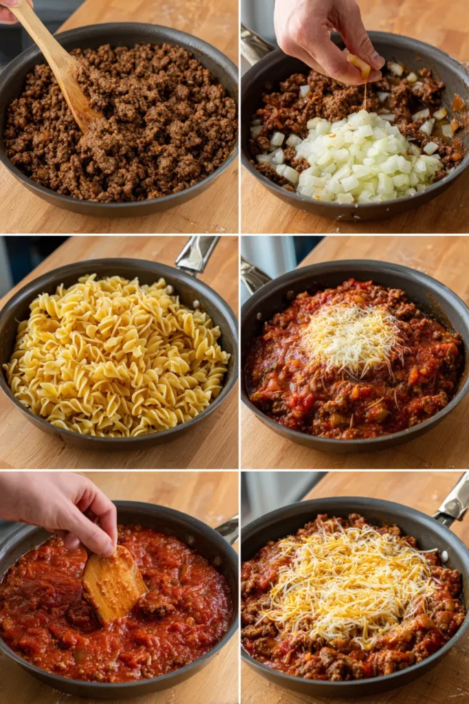 Easy Hamburger Helper Lasagna