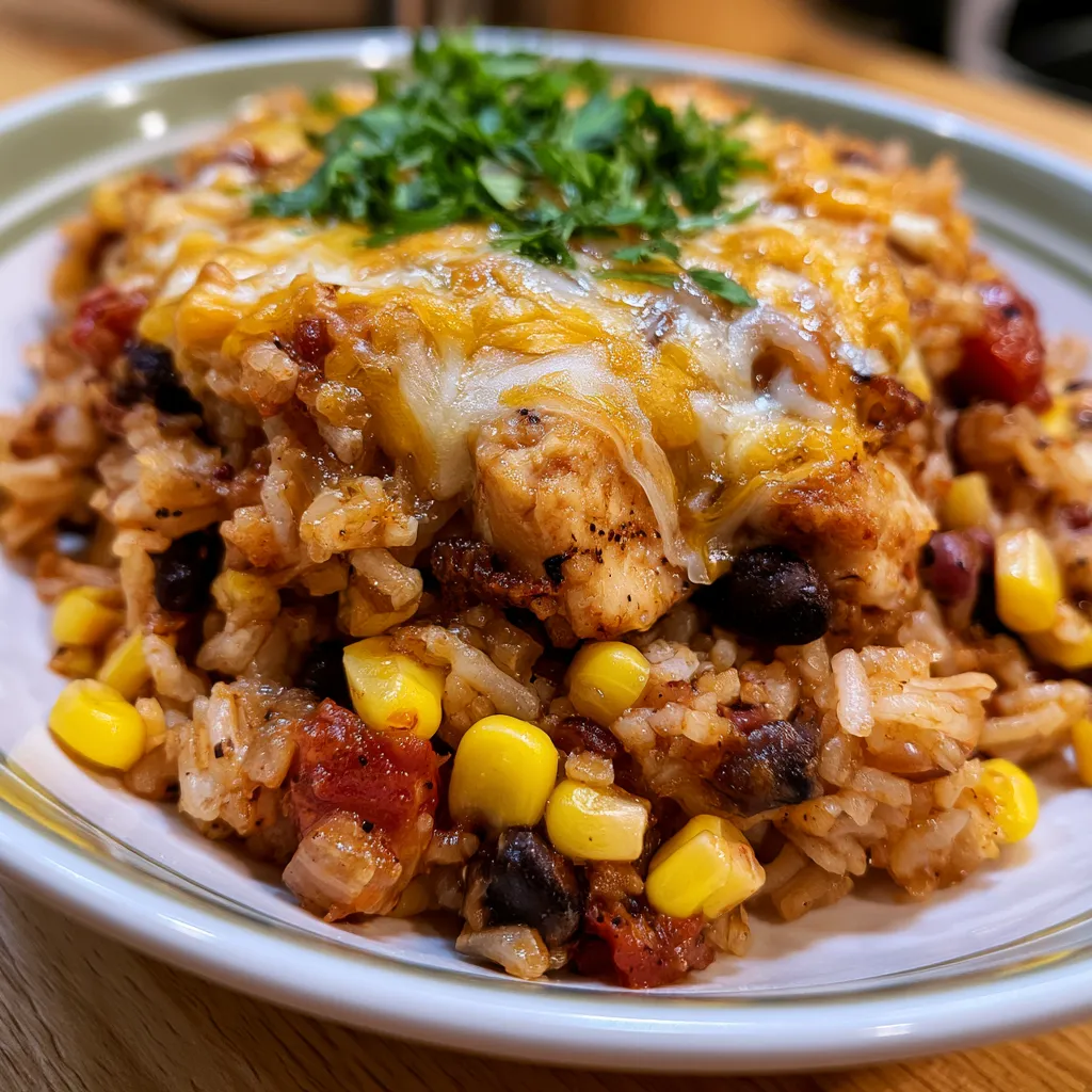 Easy Mexican Chicken Rice
