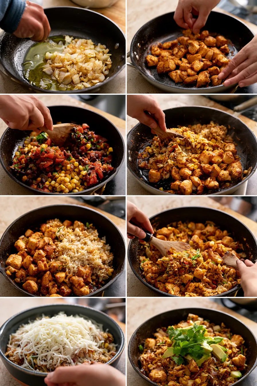Easy Mexican Chicken Rice