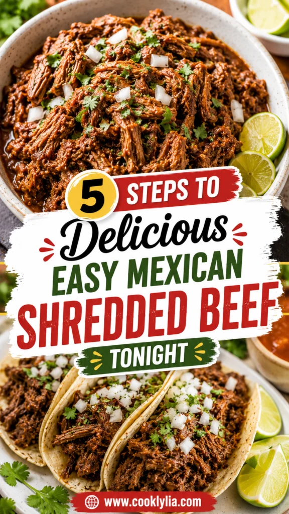 Easy Mexican Shredded Beef