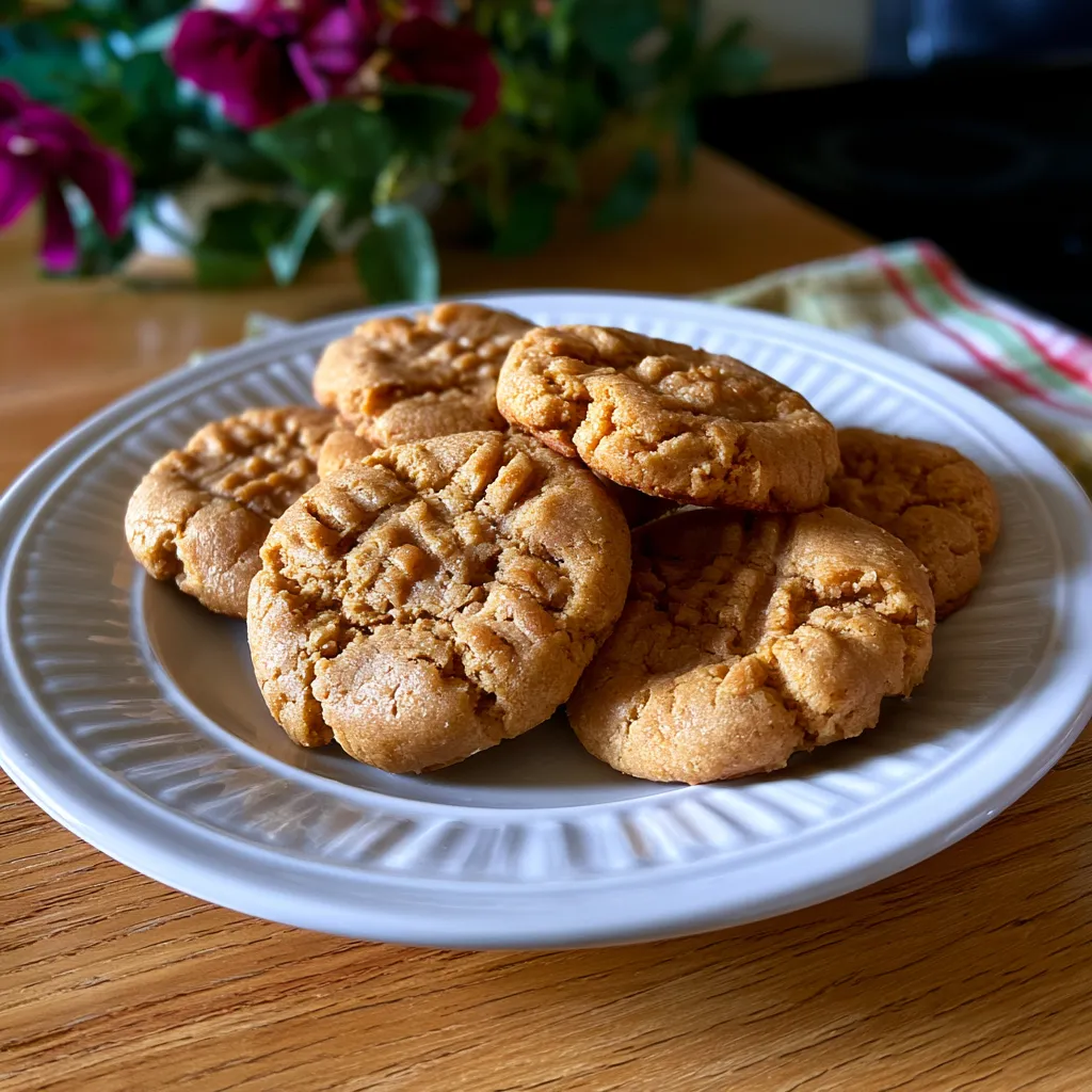 Easy Peanut Butter Cookies