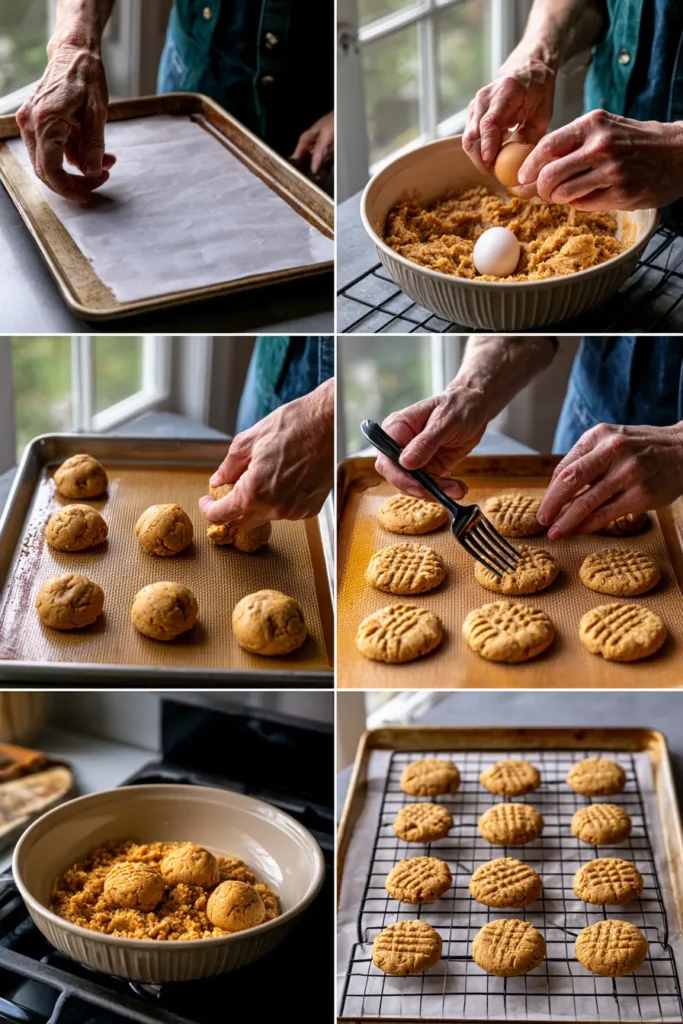 Easy Peanut Butter Cookies