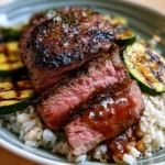 Grilled Steak Bowl with Sauce
