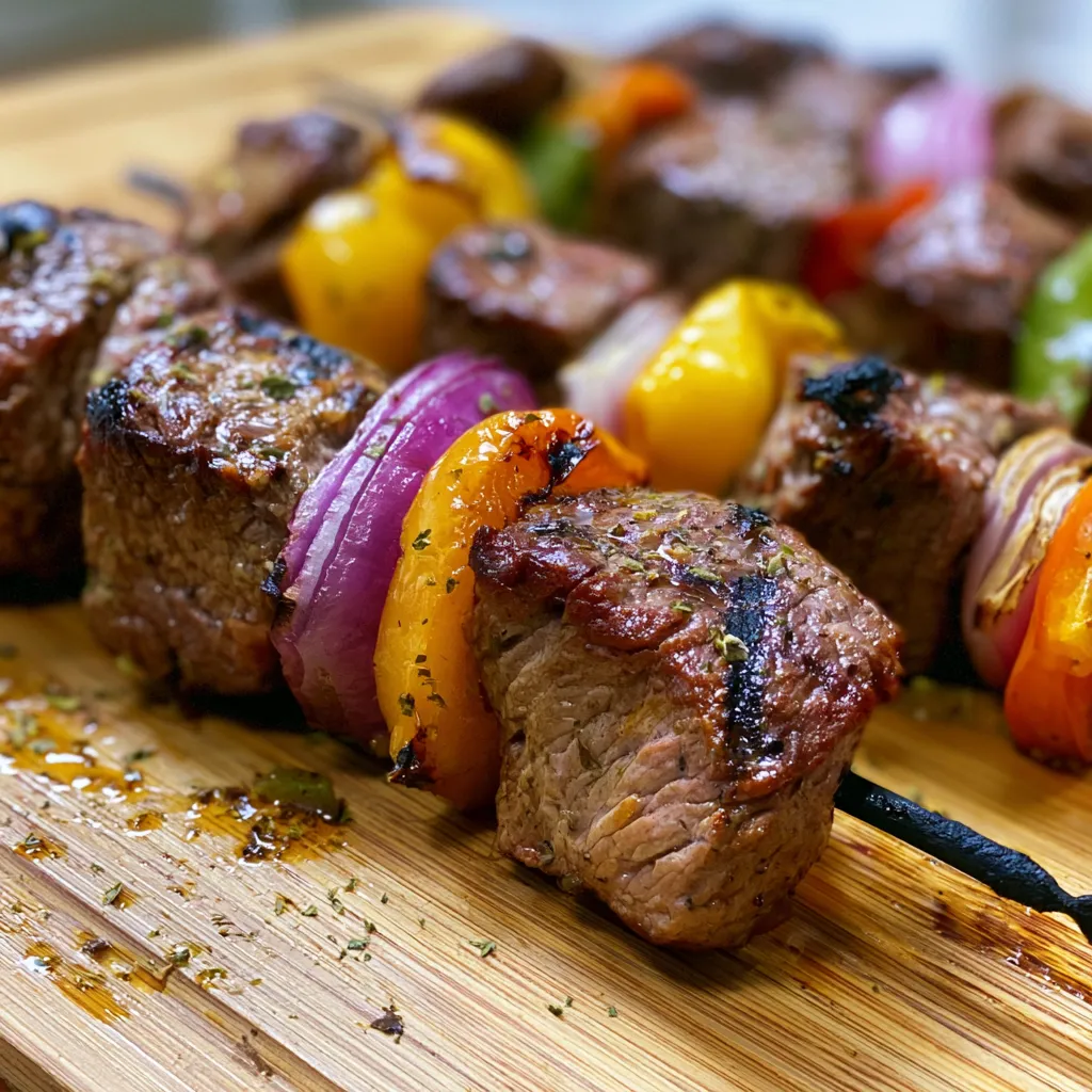 Grilled Steak Kabobs