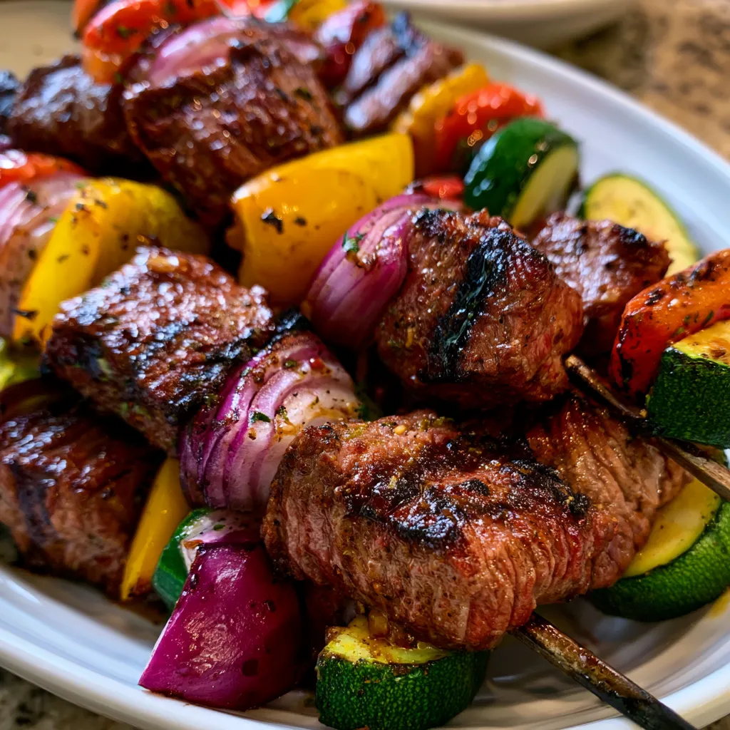 Grilled Steak Kabobs