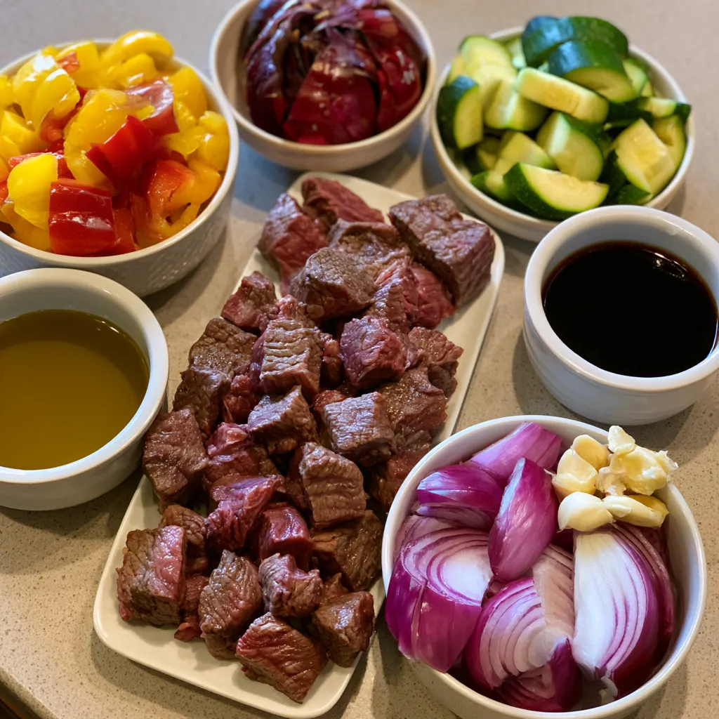 Grilled Steak Kabobs