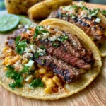 Grilled Street Corn Steak Tacos