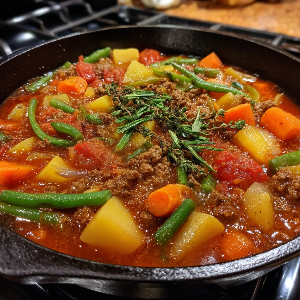 Ground Beef Stew