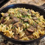 Ground Beef Stroganoff