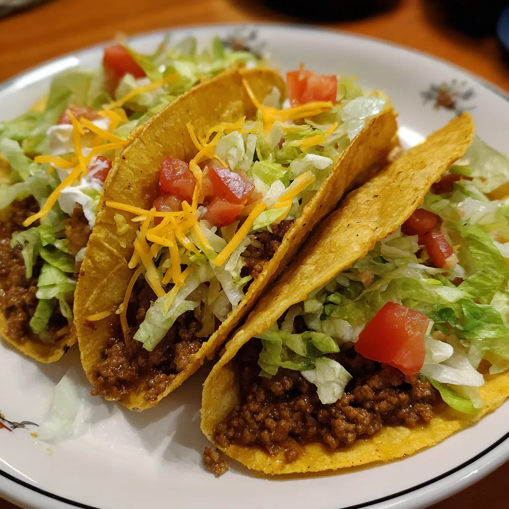 Ground Beef Tacos Recipe
